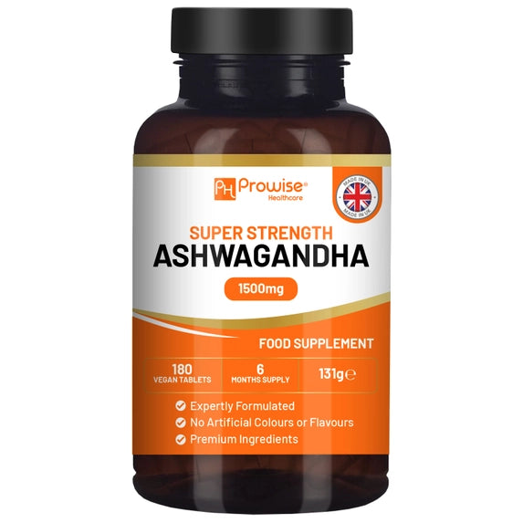 Ashwagandha 1500 mg | 180 tablete vegane